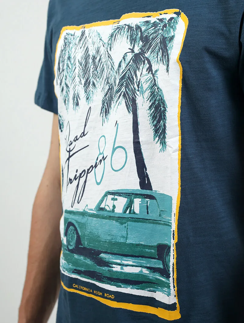 Tee shirt col rond imprimé